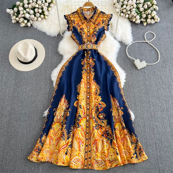urban dresses summer women fashion sleeveless printed dress with belt lapel flying sleeve elegant vestido high waist mid-length ladies dress, White;black
urban dresses summer women fashion sleeveless printed dress with belt lapel flying sleeve elegant vestido high waist mid-length ladies dress, White;black