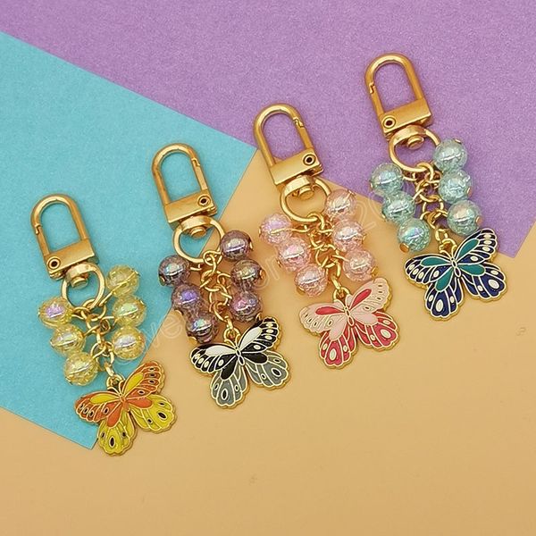 colorful butterfly keychain keyring pendant purse bag car charm women girls insects key ring buckle clasp gifts key chain, Silver
colorful butterfly keychain keyring pendant purse bag car charm women girls insects key ring buckle clasp gifts key chain, Silver
