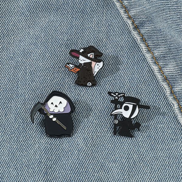 death crow mask magic cat metal badge dark skull badge cute anime movies games hard enamel pins collect metal cartoon brooch, Blue
death crow mask magic cat metal badge dark skull badge cute anime movies games hard enamel pins collect metal cartoon brooch, Blue