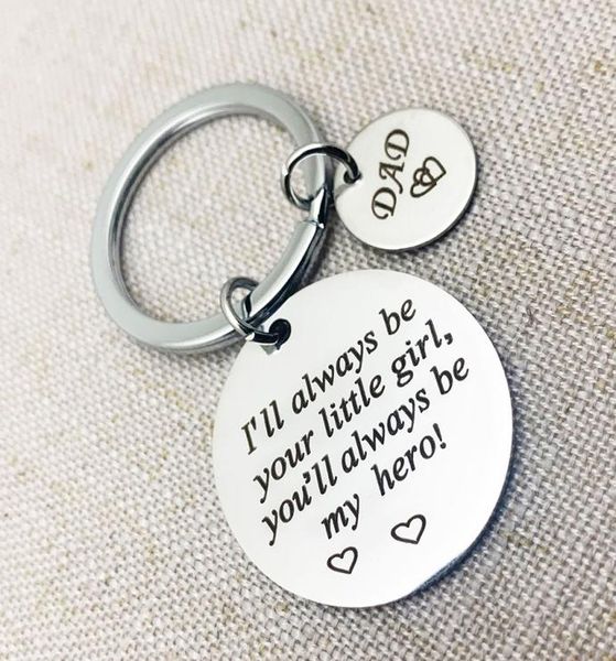 daddy mom jewelry keychain i039ll your little girlyou039ll always be my heroangel stainless keyring father mother gift1189790, Silver
daddy mom jewelry keychain i039ll your little girlyou039ll always be my heroangel stainless keyring father mother gift1189790, Silver