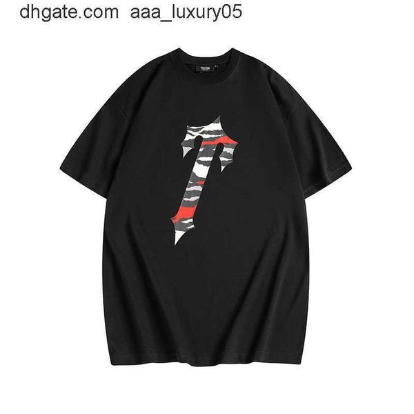 designer fashion clothing tees tshirt trapstar camouflage t-print summer loose casual fashion label versatile short sleeved t-shirt for men, White;black
designer fashion clothing tees tshirt trapstar camouflage t-print summer loose casual fashion label versatile short sleeved t-shirt for men, White;black