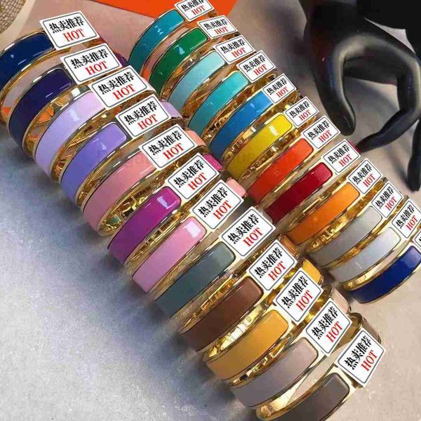 luxury design her max h titanium steel bracelet high version letter enamel bracelet couple style bracelet stainless steel bracelet, Black
luxury design her max h titanium steel bracelet high version letter enamel bracelet couple style bracelet stainless steel bracelet, Black