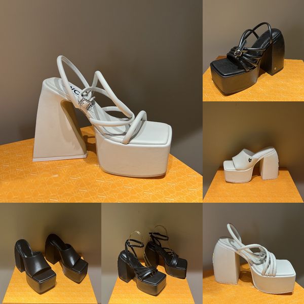 naked wolfe sandal designer womenluxury leather calfskin platform chunky high heels wedding party sandals shoes, Black
naked wolfe sandal designer womenluxury leather calfskin platform chunky high heels wedding party sandals shoes, Black