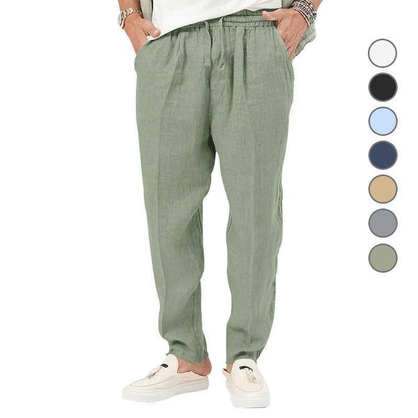 men's 2023 summer breathable cotton hemp pants loose relaxed sports full length regular men, Black
men's 2023 summer breathable cotton hemp pants loose relaxed sports full length regular men, Black