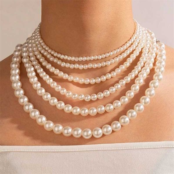beaded necklaces handmade vintage simulation round pearl choker necklace elegant simple adjustable multiple sizes for women girls 230613, Silver
beaded necklaces handmade vintage simulation round pearl choker necklace elegant simple adjustable multiple sizes for women girls 230613, Silver