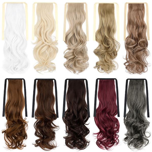 inch tie-style ponytail hair extensions seamless attachment variety of styles available choose your favorite, Black;brown
inch tie-style ponytail hair extensions seamless attachment variety of styles available choose your favorite, Black;brown
