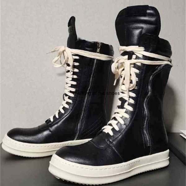 boots designer ro shoes high men's real leather children's street board shoes versatile lovers dark tide autumn and winter, Black
boots designer ro shoes high men's real leather children's street board shoes versatile lovers dark tide autumn and winter, Black