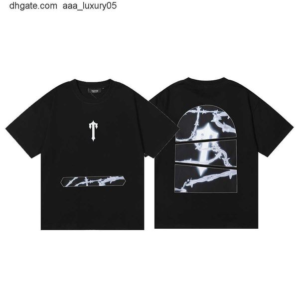 designer fashion clothing tees tshirt trapstar barbed wire aow niche loose trendy men's women's short sleeved t-shirt summer casua, White;black
designer fashion clothing tees tshirt trapstar barbed wire aow niche loose trendy men's women's short sleeved t-shirt summer casua, White;black