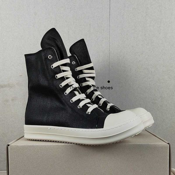 2023 luxury rick designer ro boots shoes owens man high shoes women canvas sneakers black lace up 35-44 gvy6
2023 luxury rick designer ro boots shoes owens man high shoes women canvas sneakers black lace up 35-44 gvy6