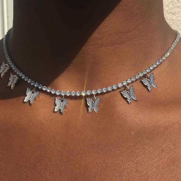 strands caraquet bling metal 7 pcs butterfly pendant necklace women rhinestone tennis chain choker fashion statement jewelry 230613, Black
strands caraquet bling metal 7 pcs butterfly pendant necklace women rhinestone tennis chain choker fashion statement jewelry 230613, Black