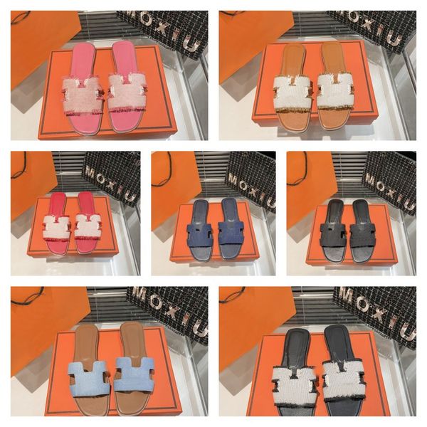 h letter denim beach slippers flat bottom orange chypre slippers leather lady slides beach sandal summer genuine leather loafers shoes l bat, Black
h letter denim beach slippers flat bottom orange chypre slippers leather lady slides beach sandal summer genuine leather loafers shoes l bat, Black