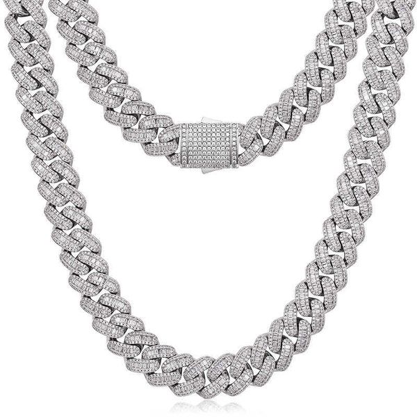 drop shipping new arrival 16mm gold plated rectangle zircon iced out miami cuban link chain necklace, Silver
drop shipping new arrival 16mm gold plated rectangle zircon iced out miami cuban link chain necklace, Silver