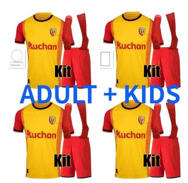 23 24 maillot lens rc soccer jerseys ganago gradit fortes cahuzac perez 2023 2024 lens mauricio kakuta equipment jersey kids kit socks full, Black;yellow
23 24 maillot lens rc soccer jerseys ganago gradit fortes cahuzac perez 2023 2024 lens mauricio kakuta equipment jersey kids kit socks full, Black;yellow
