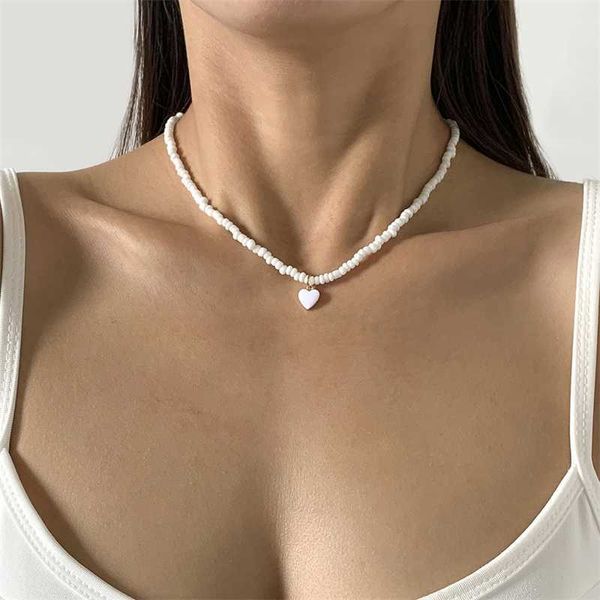 beaded necklaces 1pc seed beads necklace handmade multicolor sweet heart pendants girls choker collar for women fashion jewerly gifts 230613, Silver
beaded necklaces 1pc seed beads necklace handmade multicolor sweet heart pendants girls choker collar for women fashion jewerly gifts 230613, Silver