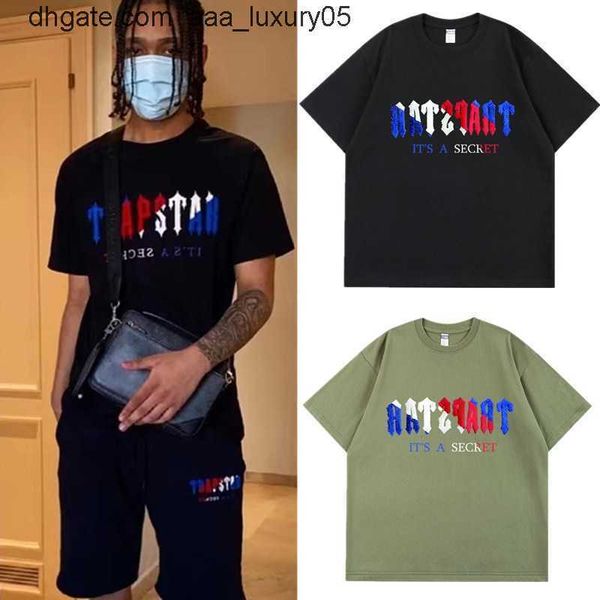 designer fashion clothing tshirt tees high street trend brand trapstar letter printing casual loose cotton short sleeve mens womens tshirt s, White;black
designer fashion clothing tshirt tees high street trend brand trapstar letter printing casual loose cotton short sleeve mens womens tshirt s, White;black