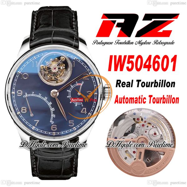 azf real tourbillon mystere automatic mens watch power reserve iw504601 steel case black dial silver number markers leather super edition re, Slivery;brown
azf real tourbillon mystere automatic mens watch power reserve iw504601 steel case black dial silver number markers leather super edition re, Slivery;brown