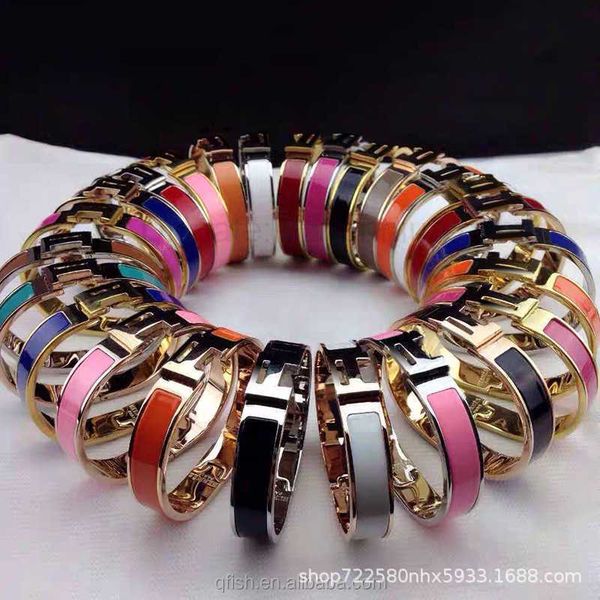 luxury design her max high version h home letter enamel bracelet fashion trend bracelet accessories, Black
luxury design her max high version h home letter enamel bracelet fashion trend bracelet accessories, Black
