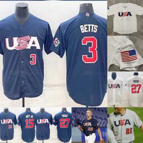 usa 2023 world baseball classic wbc jersey mookie betts tim anderson trea turner pete alonso clayton kershaw mike trout nolan arenado kyle t, Blue;black
usa 2023 world baseball classic wbc jersey mookie betts tim anderson trea turner pete alonso clayton kershaw mike trout nolan arenado kyle t, Blue;black