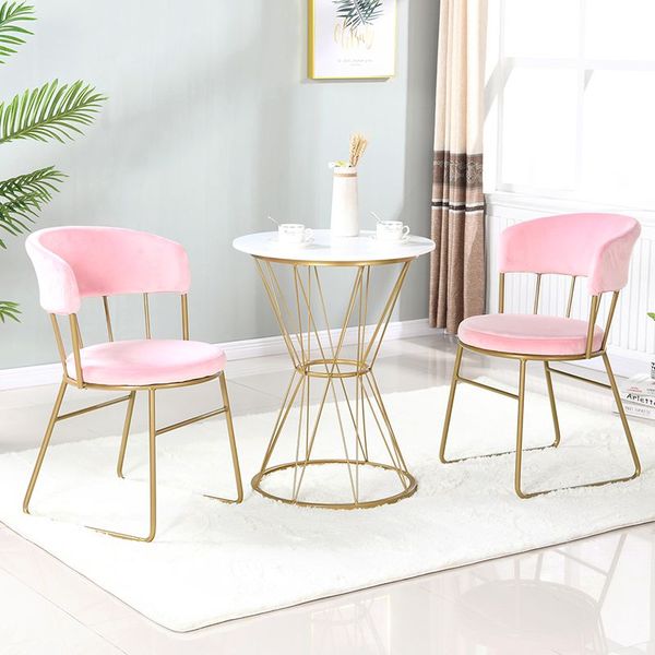 Light Nordic Luxury Negotiation Table Living Room Furniture Cafe Dessert Shop Metal Chair For Indoor Home Decor
Light Nordic Luxury Negotiation Table Living Room Furniture Cafe Dessert Shop Metal Chair For Indoor Home Decor