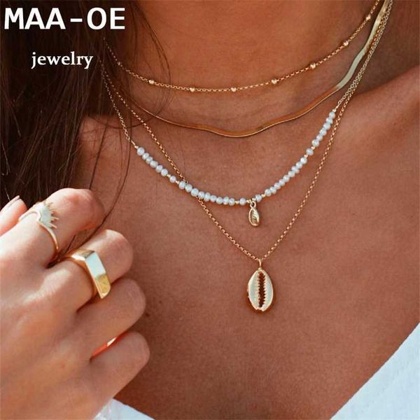 pendant necklaces gold color faux pearl snake chain shell for women necklace new multi level female boho vintage jewelry gift 230613, Silver
pendant necklaces gold color faux pearl snake chain shell for women necklace new multi level female boho vintage jewelry gift 230613, Silver