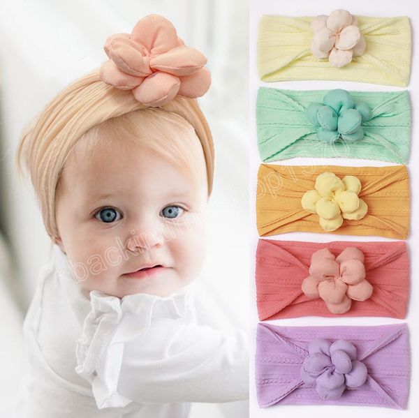 diy nylon elastic hair band newborn girls headwear handmade solid color sweet big flower turban headwrap kids hair accessories, Slivery;white
diy nylon elastic hair band newborn girls headwear handmade solid color sweet big flower turban headwrap kids hair accessories, Slivery;white