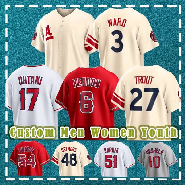27 mike trout shohei ohtani baseball jersey anthony rendon gio urshela reid detmers matt thaiss jose suarez hunter renfroe taylor ward jaime, Blue;black
27 mike trout shohei ohtani baseball jersey anthony rendon gio urshela reid detmers matt thaiss jose suarez hunter renfroe taylor ward jaime, Blue;black
