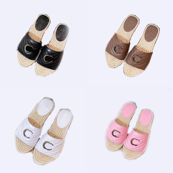 designer slippers classic metal women's sandals lightweight quilted straw women's shoes thickness muffin fisherman slippers
designer slippers classic metal women's sandals lightweight quilted straw women's shoes thickness muffin fisherman slippers