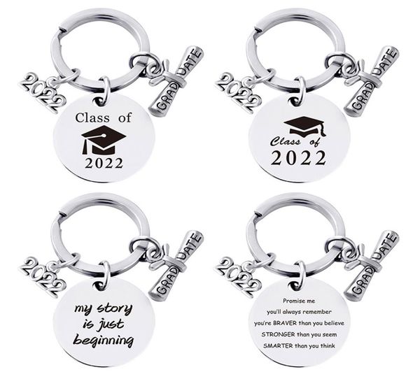 2022 stainless steel graduation keychain pendant metal keychains key chain luggage decoration keyring creative graduation gift2763239, Silver
2022 stainless steel graduation keychain pendant metal keychains key chain luggage decoration keyring creative graduation gift2763239, Silver