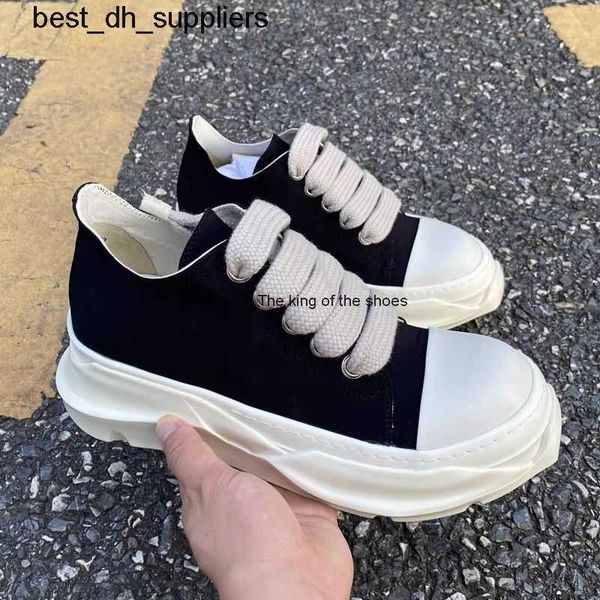 2022ss autumn ro low shoes thick lace canvas shoes men's shoes thick sole double layer milk white sole increase dad's shoe trend20, Black
2022ss autumn ro low shoes thick lace canvas shoes men's shoes thick sole double layer milk white sole increase dad's shoe trend20, Black
