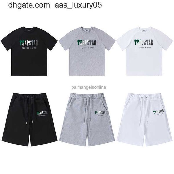 designer fashion clothing tees tshirt trapstar green white towel embroidered short sleeve shorts set summer short sleeve cotton casual sport, White;black
designer fashion clothing tees tshirt trapstar green white towel embroidered short sleeve shorts set summer short sleeve cotton casual sport, White;black