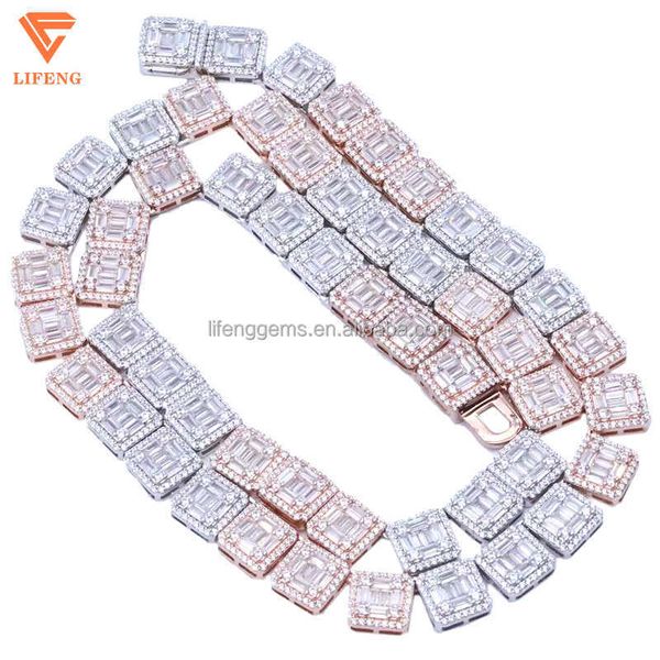 lifeng jewelry custom luxury hip hop 10mm 20inches cuban link chain moissanite necklace iced out necklace, Silver
lifeng jewelry custom luxury hip hop 10mm 20inches cuban link chain moissanite necklace iced out necklace, Silver