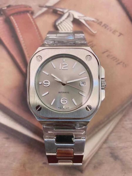 men's casual business watch automatic mechanical movement 316l montre de luxe wristwatch watches high quality, Slivery;brown
men's casual business watch automatic mechanical movement 316l montre de luxe wristwatch watches high quality, Slivery;brown