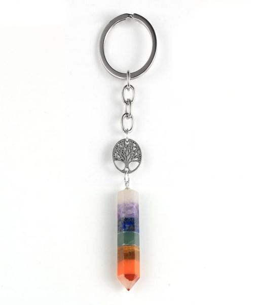 natural stone 7 chakras quartz hexagonal cone keychain arrow tree of life buddha keyring key chain healing reiki yoga jewelry8274858, Silver
natural stone 7 chakras quartz hexagonal cone keychain arrow tree of life buddha keyring key chain healing reiki yoga jewelry8274858, Silver