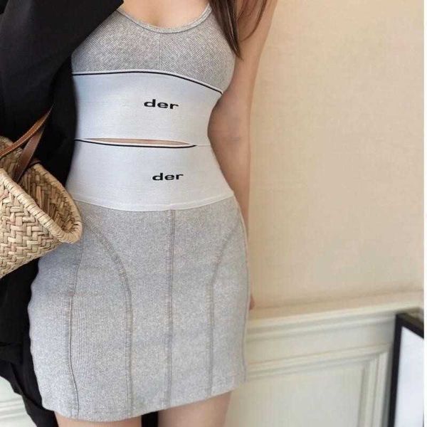 summer designer set skirt fashion letter ribbon vest suit lanyard wrap hip skirt inner outer wear womens clothing, White
summer designer set skirt fashion letter ribbon vest suit lanyard wrap hip skirt inner outer wear womens clothing, White