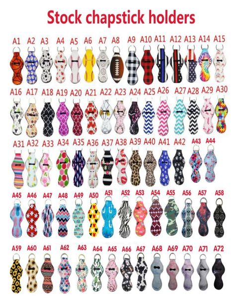 neoprene keychain sports printed chapstick holder leopard keychain wrap lipstick holders lip cover party favor gift 61 designs7248289, Silver
neoprene keychain sports printed chapstick holder leopard keychain wrap lipstick holders lip cover party favor gift 61 designs7248289, Silver