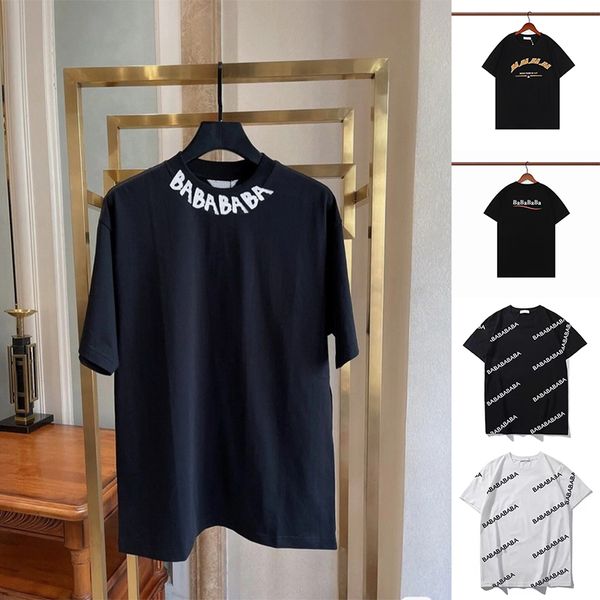 2023 balencaigas tees mens womens designers t shirt men women letter print casual tshirts short sleeve fashion polos mans t-shirt 23ss, White;black
2023 balencaigas tees mens womens designers t shirt men women letter print casual tshirts short sleeve fashion polos mans t-shirt 23ss, White;black