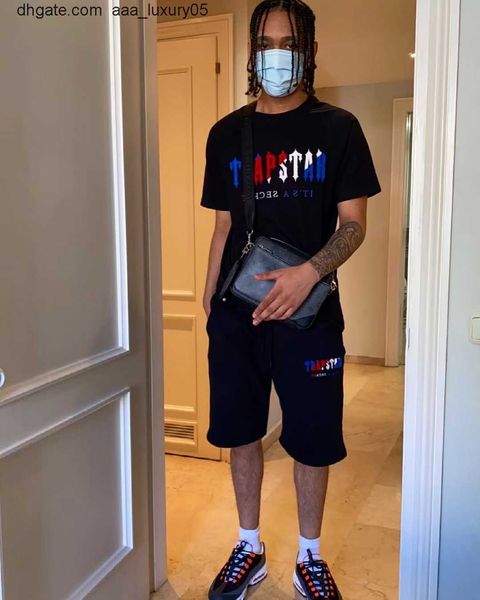 2023 new mens t shirts trapstar short sleeve crew neck t shirt suit chenille decoded shorts collection - black ice flavor 2.0 men's sum, White;black
2023 new mens t shirts trapstar short sleeve crew neck t shirt suit chenille decoded shorts collection - black ice flavor 2.0 men's sum, White;black