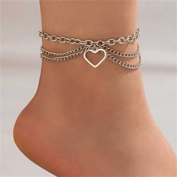 anklets multi layer love pendant stainless steel anklet bracelet vintage gold color on the leg for women summer beach barefoot 230607, Red;blue
anklets multi layer love pendant stainless steel anklet bracelet vintage gold color on the leg for women summer beach barefoot 230607, Red;blue