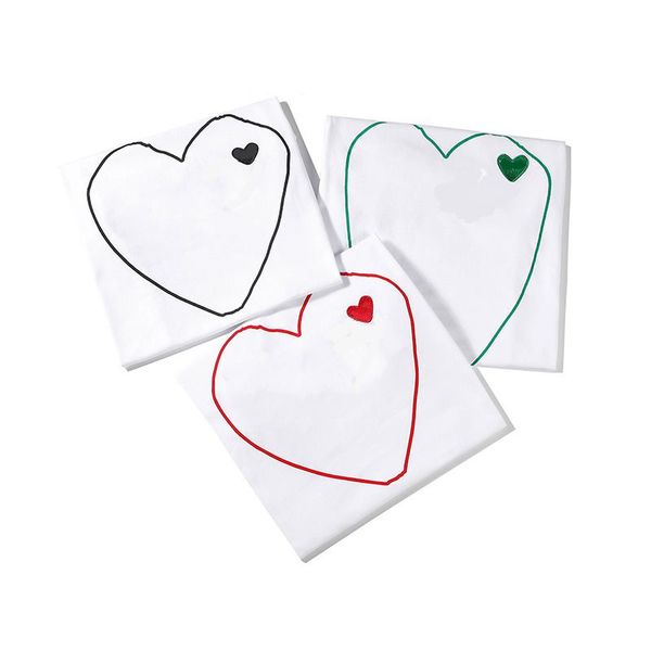 men's t-shirts fashion mens play t designer red heart commes casual women s des badge garcons quanlity ts cotton embroidery #02, White;black
men's t-shirts fashion mens play t designer red heart commes casual women s des badge garcons quanlity ts cotton embroidery #02, White;black