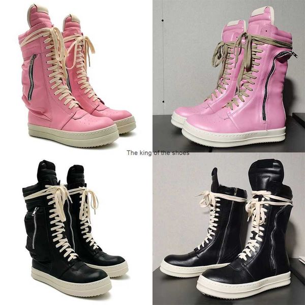 2023 luxury rick designer ro boots shoes owens dress shoes mens and womens high s leather shoes informal sports overalls velvet pink hcl2023, Black
2023 luxury rick designer ro boots shoes owens dress shoes mens and womens high s leather shoes informal sports overalls velvet pink hcl2023, Black