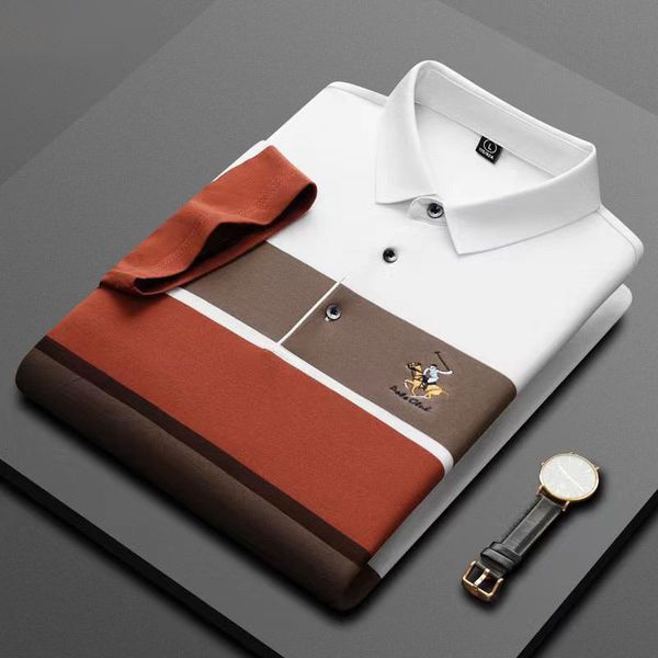 summer menswear designer polo shirt short sleeve striped t-shirt pure cotton color-block youth loose fashion clothes for sale luxury men, White;black
summer menswear designer polo shirt short sleeve striped t-shirt pure cotton color-block youth loose fashion clothes for sale luxury men, White;black