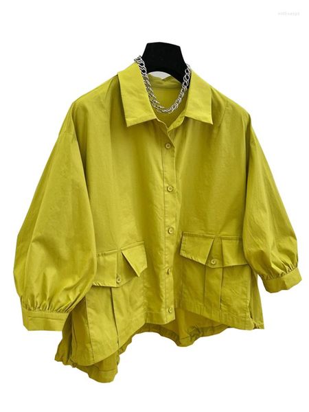 women's blouses autumn oversized shirts women harajuku streetwear casual vintage blouse, White
women's blouses autumn oversized shirts women harajuku streetwear casual vintage blouse, White