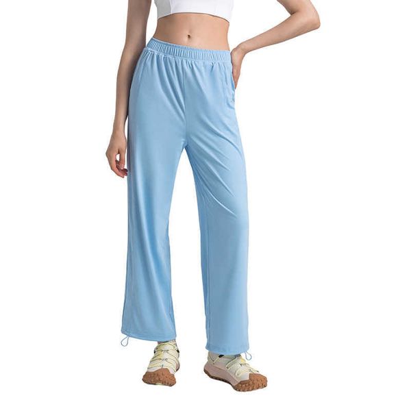 lu-97 same cool original yarn upf50+sunscreen pants for women's outdoor leisure versatile strap wide leg leggings breathable quick dry, Black
lu-97 same cool original yarn upf50+sunscreen pants for women's outdoor leisure versatile strap wide leg leggings breathable quick dry, Black