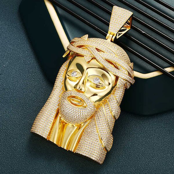 drop shipping hip hop jewelry iced out luxury 14k 18k gold plated micro pave zircon diamond jesus pendant, Silver
drop shipping hip hop jewelry iced out luxury 14k 18k gold plated micro pave zircon diamond jesus pendant, Silver