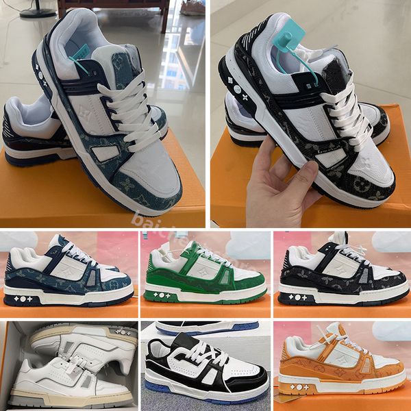 2023 trainer lvity high edition genuine leather casual shoes sports shoes breathable couples denim lace up men's board shoes size 35-45, White;red
2023 trainer lvity high edition genuine leather casual shoes sports shoes breathable couples denim lace up men's board shoes size 35-45, White;red