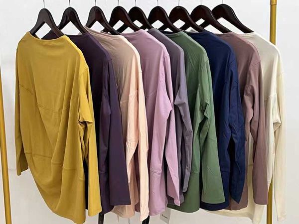 lulu women long sleeved loose breathable t shirt sports flowing tee moisture wicking athletic shirts hem t shirt tunic woman lady
lulu women long sleeved loose breathable t shirt sports flowing tee moisture wicking athletic shirts hem t shirt tunic woman lady