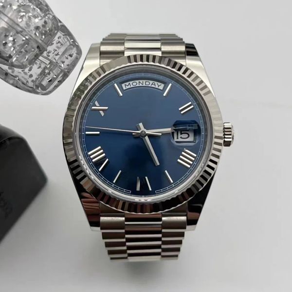 men's watch cal.2823 40mm waterproof 50m m228239 blue dial roman digital mechanical automatic designer gift belt original box, Slivery;brown
men's watch cal.2823 40mm waterproof 50m m228239 blue dial roman digital mechanical automatic designer gift belt original box, Slivery;brown