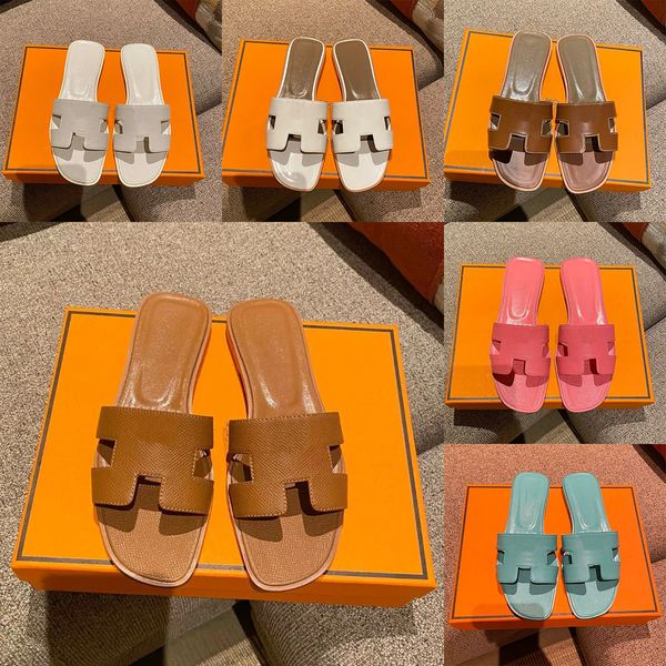 luxury designer leather ladies sandals summer flat shoes fashion beach women slippers h letter drag with box 35-42, Black
luxury designer leather ladies sandals summer flat shoes fashion beach women slippers h letter drag with box 35-42, Black