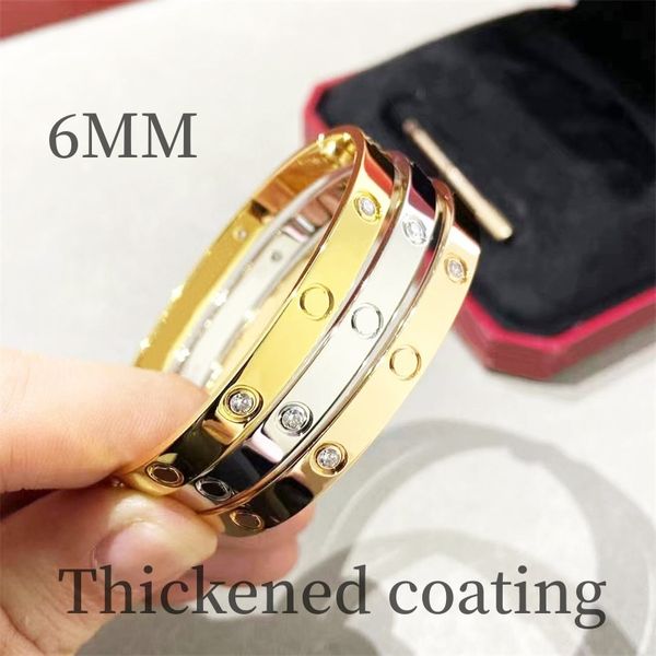 luxury bangle with box nail bracelet fashion designer jewelry bracelets designer bracelet thickened coating wide version screw bracelet gold, Black
luxury bangle with box nail bracelet fashion designer jewelry bracelets designer bracelet thickened coating wide version screw bracelet gold, Black