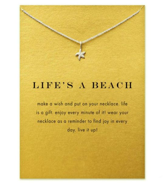starfish ocean sea life necklace with gift card sea star pendant necklaces fashion jewelry3222756, Silver
starfish ocean sea life necklace with gift card sea star pendant necklaces fashion jewelry3222756, Silver